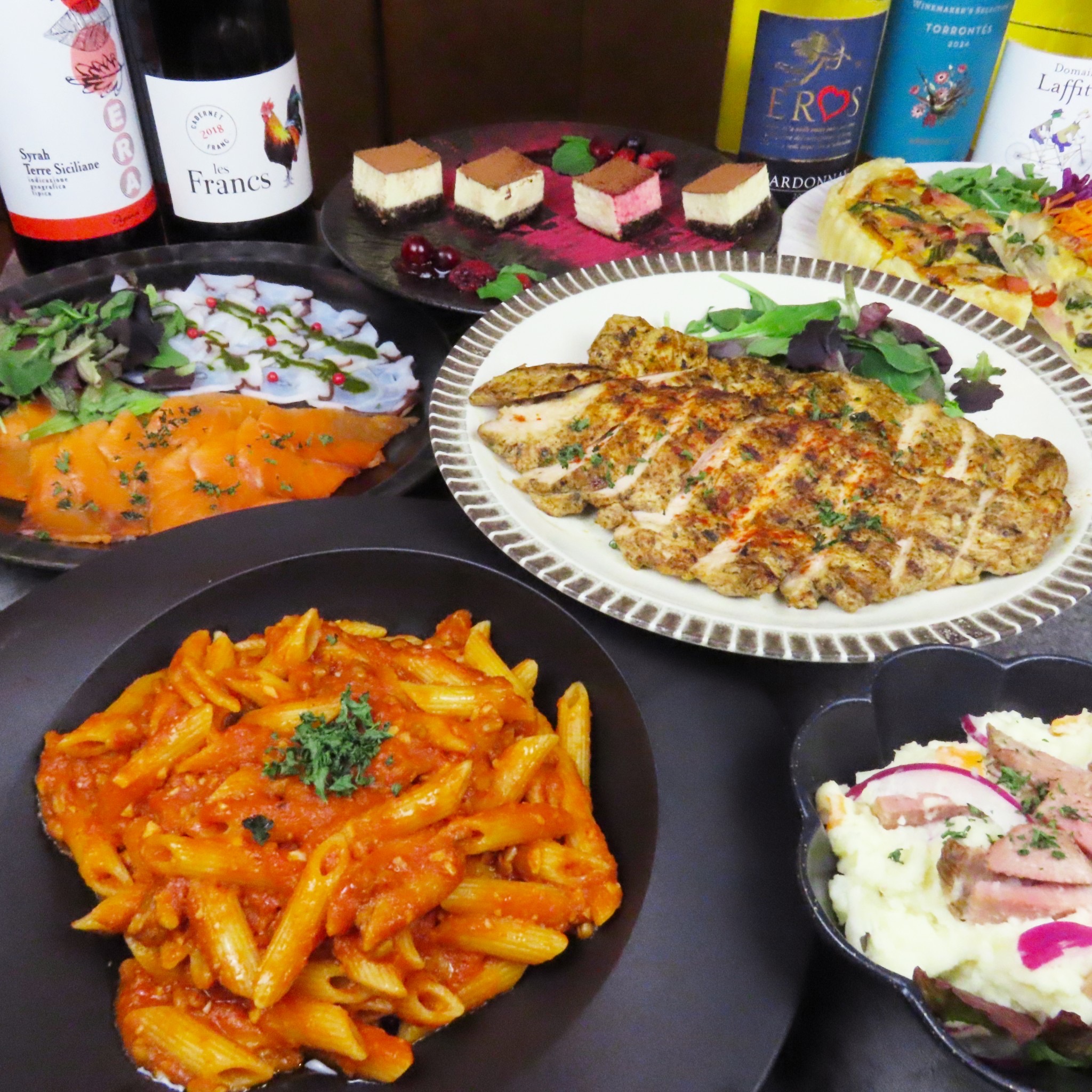 美肌豆乳カルボナーラ